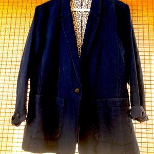 Linen blazer